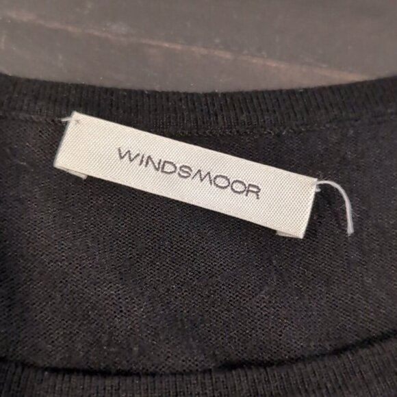 Windsmoor Color Block Sweater Cropped Sleeve Lightweight Tunic Size Small Purple - Picture 7 of 10